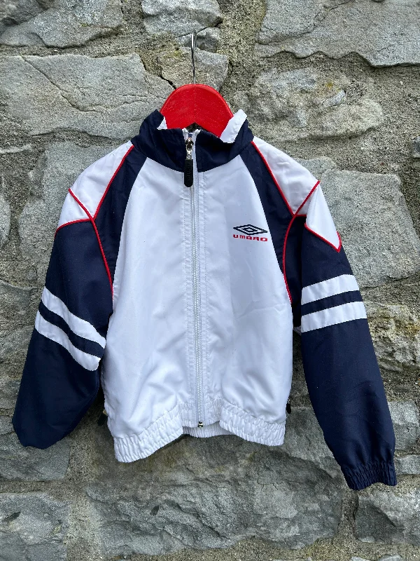 Glitter Jackets90s white sport jacket  2-3y (92-98cm)