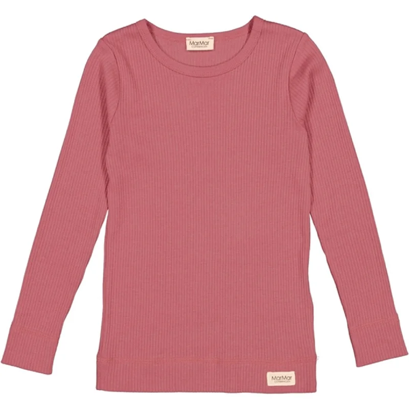 MarMar Modal Pink Rouge Plain BlouseGraphic Shirts