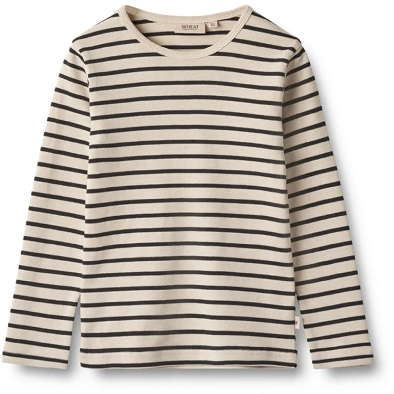 Wheat Navy Stripe Blouse StigGym Shirts