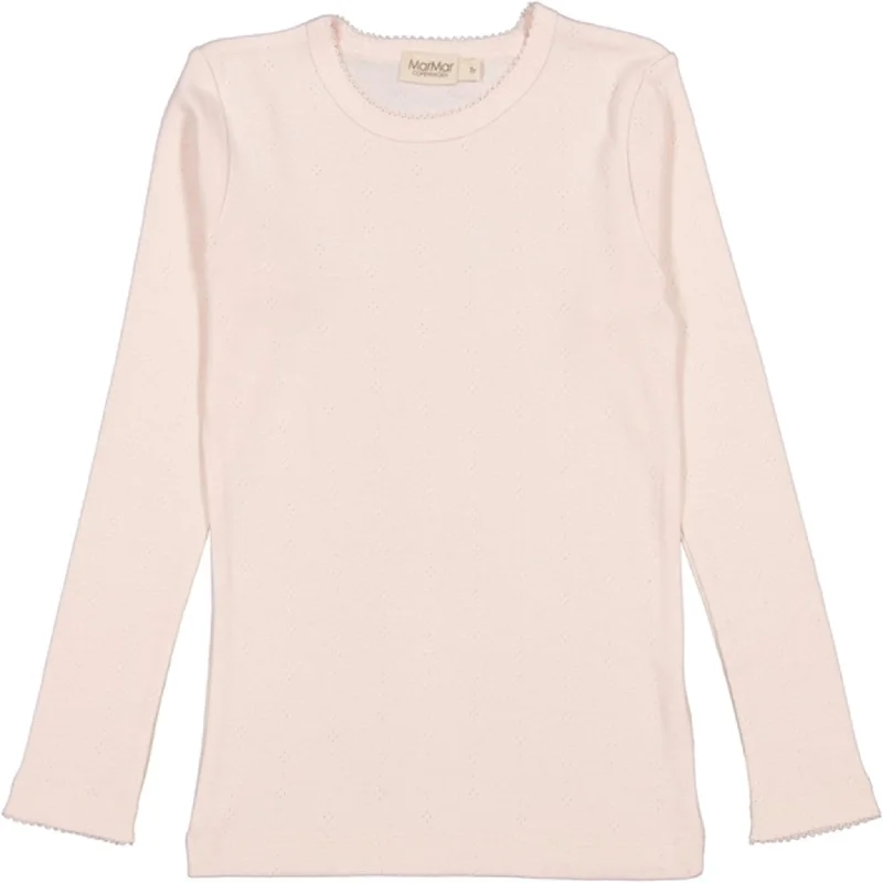 MarMar Modal Pointelle Pink Dahlia Tamra BlouseLogo Shirts