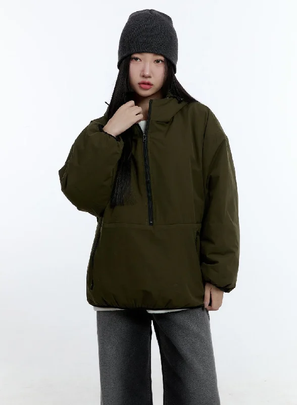 Waterproof JacketsPadded Half-Zip Jacket CD423