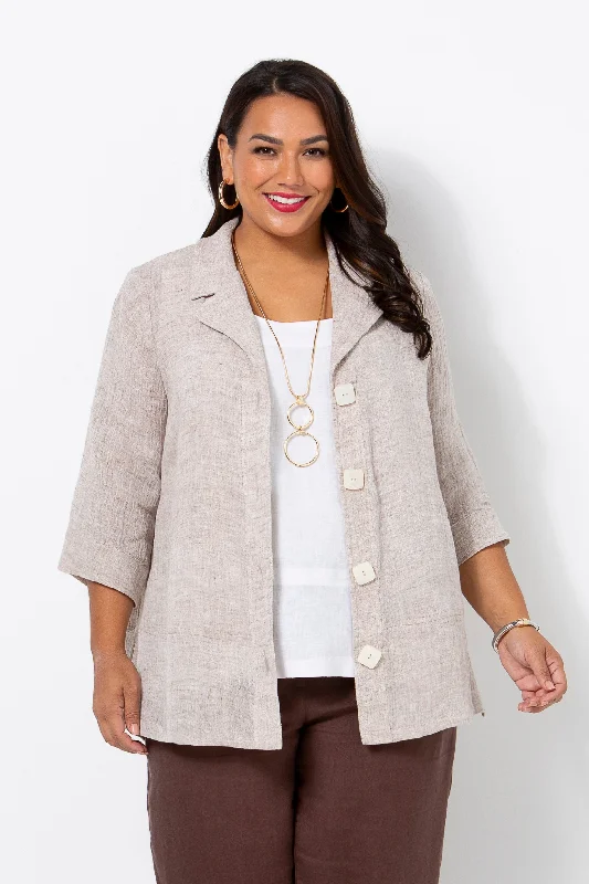 Layered JacketsSwish - 444033 Boxy Fit Jacket