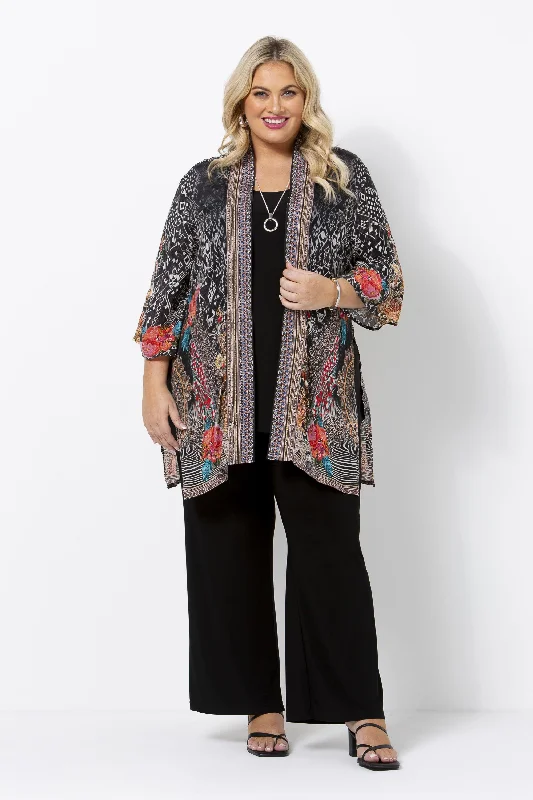 Asymmetrical JacketsSwish - 444029 Ella Kimono