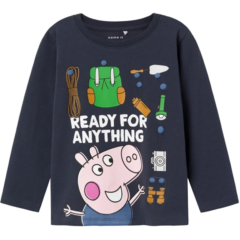 Name it India Ink Noise Peppa Pig BlouseRayon Shirts