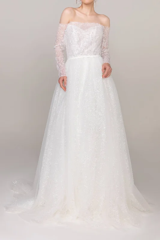 Urban JacketsElegant Tulle Lace Wedding Wrap with Appliques CZ0267