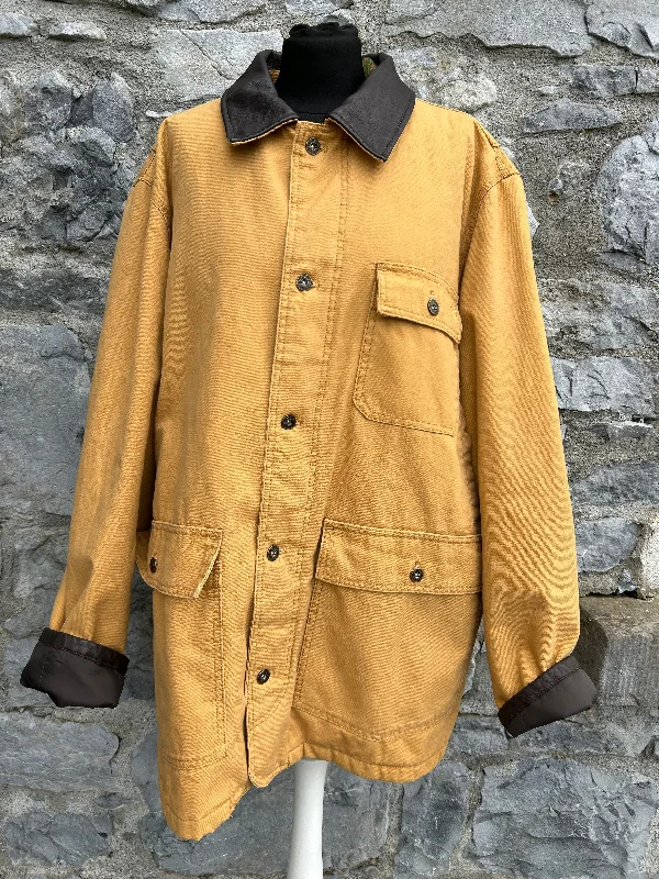 Fleece JacketsBeige worker jacket XL