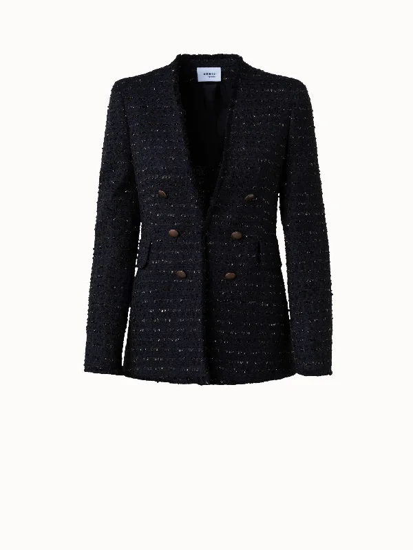 Hunting JacketsFringe Bouclé Jacket