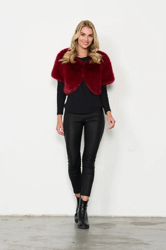 Waterproof JacketsHolmes and Fallon - HF2456 Faux Fur Bolero