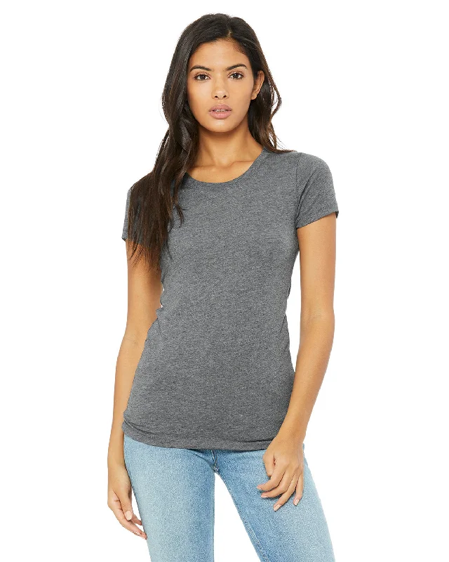 Silk T-ShirtsBella + Canvas B8413 Ladies' Triblend Short-Sleeve T-Shirt