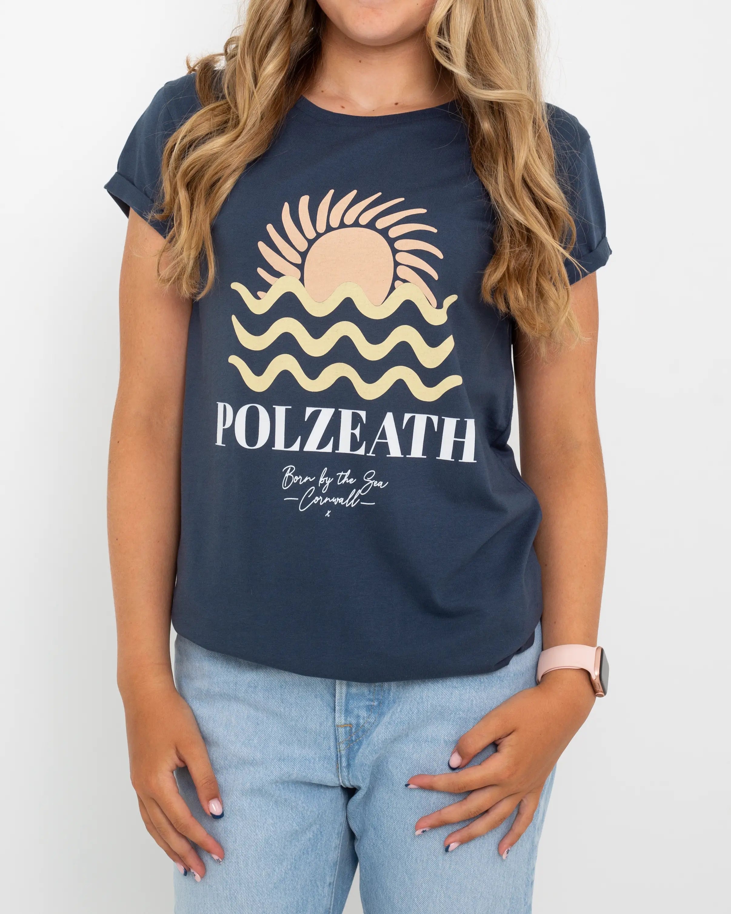 Casual T-ShirtsPolzeath T-Shirt in Denim Blue