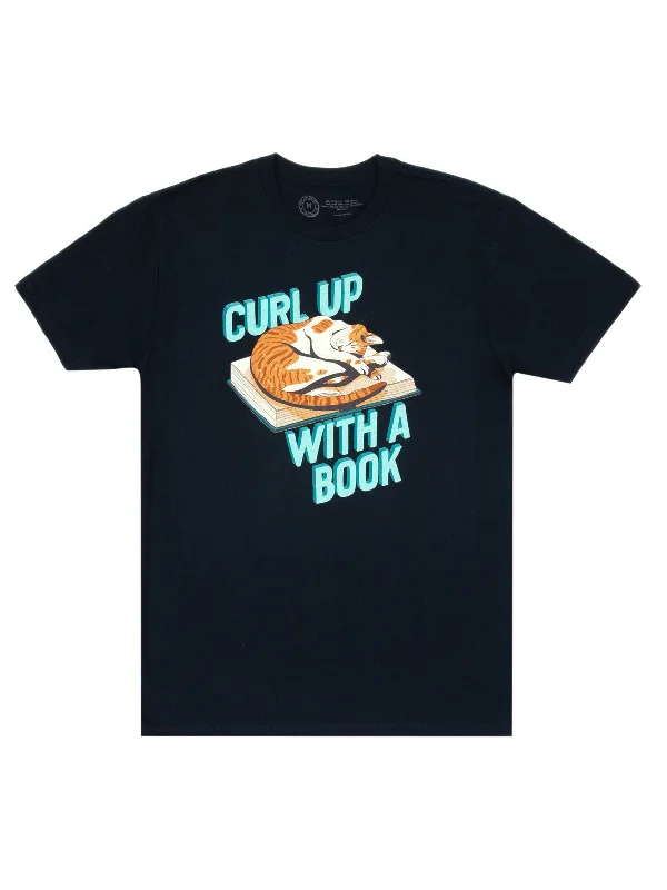 Off-Shoulder T-ShirtsCurl Up with a Book Unisex T-Shirt