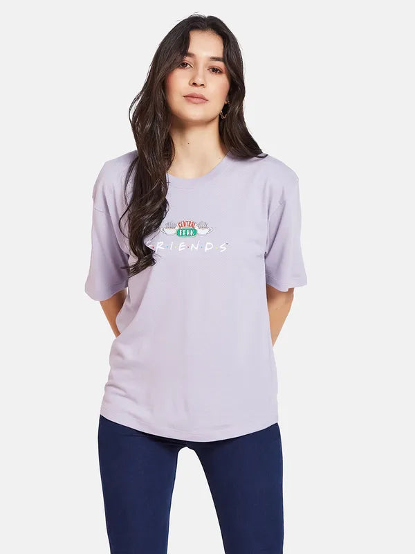 Embroidered T-ShirtsMettle Women Graphic Printed T-Shirt