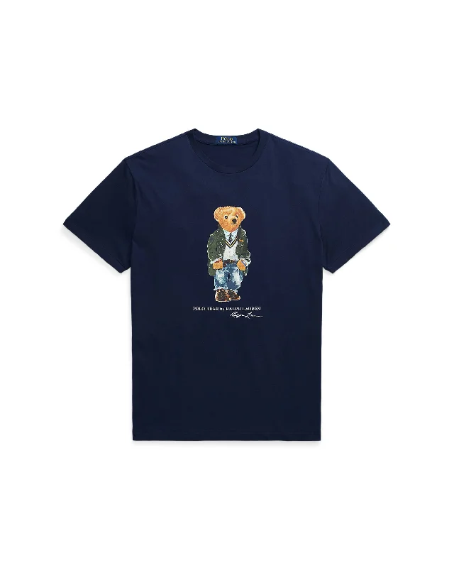 Mesh T-ShirtsHeritage Bear T-shirt - Navy