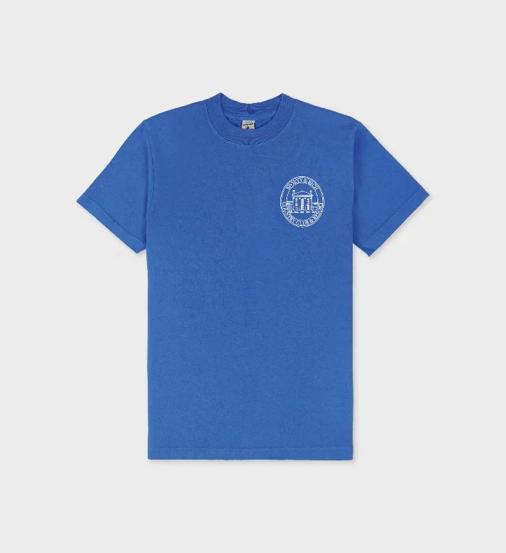 Minimalist T-ShirtsVendome Resort T-Shirt - Paris Blue/White