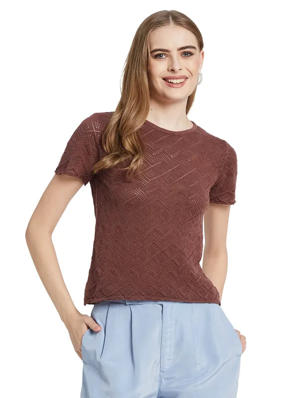 Zippered T-ShirtsMettle Women Pockets T-Shirt