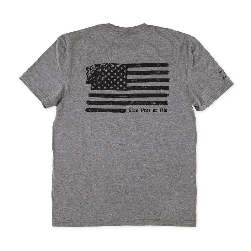 Striped T-ShirtsOld Man of the Mountain Flag T-shirt