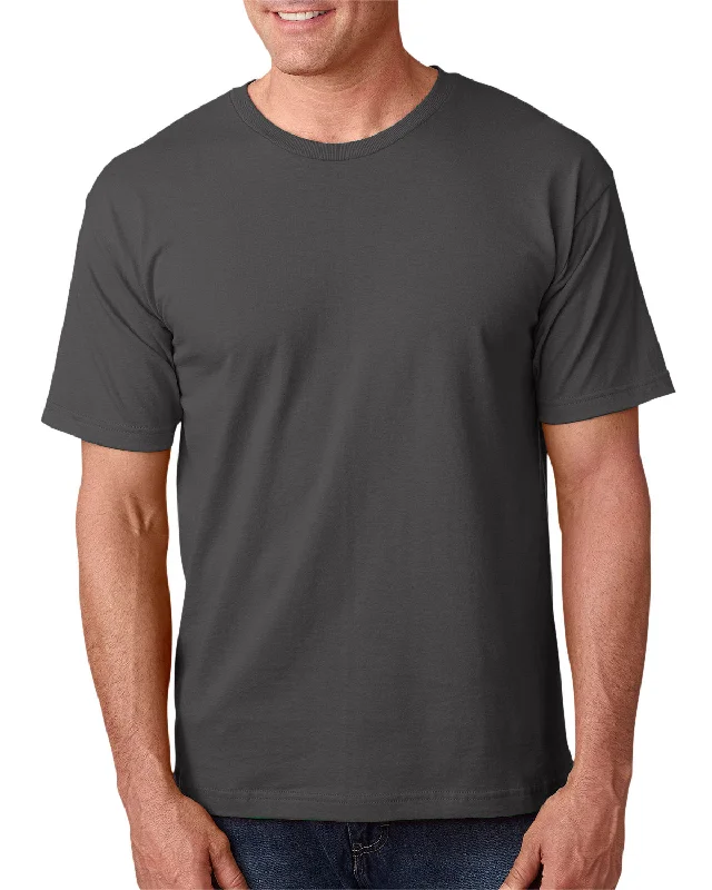 Button-Up T-ShirtsBayside BA5040 Adult 5.4 oz., 100% Cotton T-Shirt