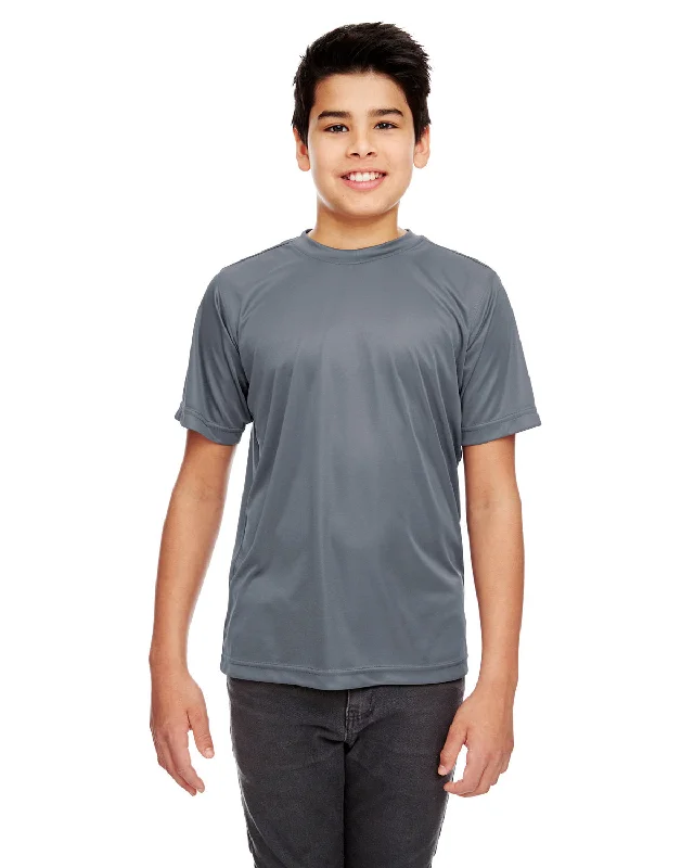 Asymmetrical T-ShirtsUltraClub 8420Y Youth Cool & Dry Sport Performance InterlockT-Shirt