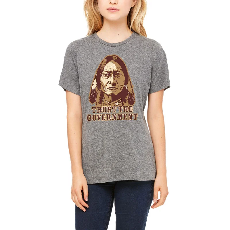 Festival T-ShirtsTrust the Government Sitting Bull Ladies T-Shirt