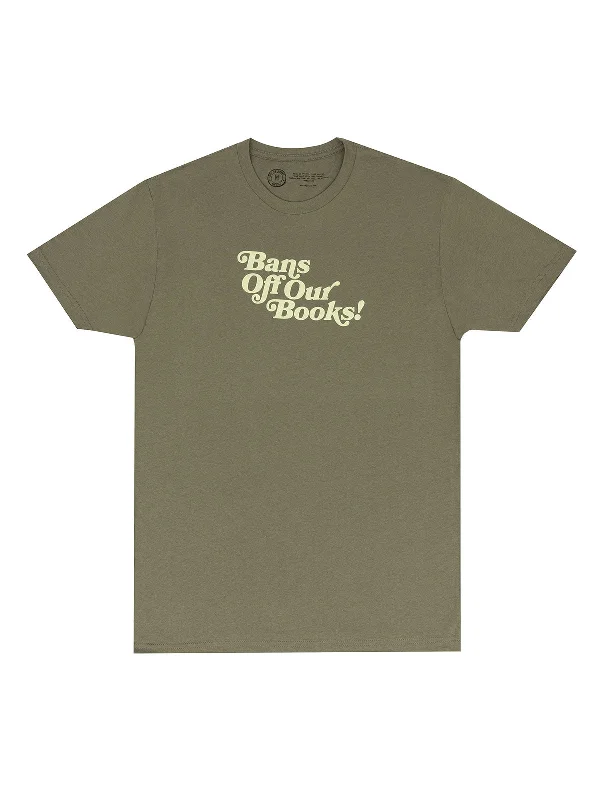 Recycled Fabric T-ShirtsBans Off Our Books Unisex T-Shirt (Green)