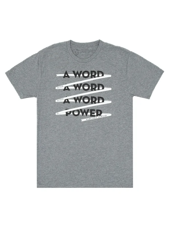 Boat Neck T-ShirtsA Word is Power - Margaret Atwood Unisex T-Shirt