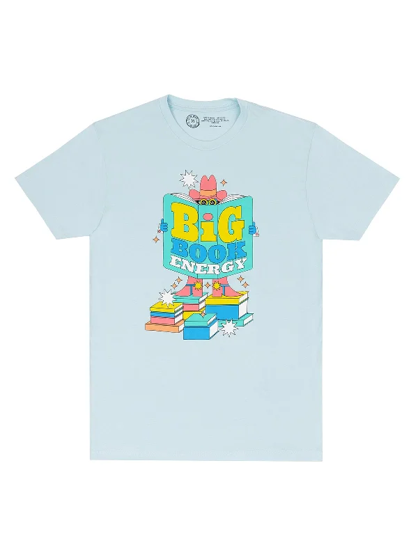 Distressed T-ShirtsBig Book Energy Unisex T-Shirt