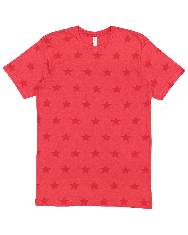 Asymmetrical T-ShirtsCode Five 3929 Mens' Five Star T-Shirt