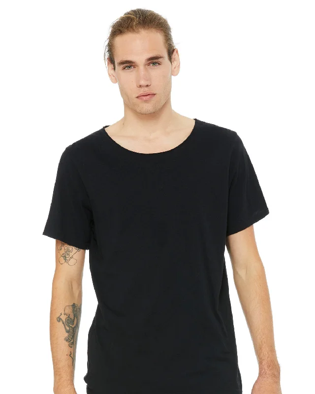 Streetwear T-ShirtsBella + Canvas B3014 Men's Jersey Raw Neck T-Shirt