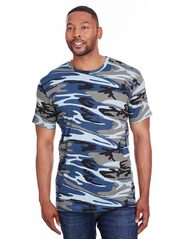 V-Neck T-ShirtsCode Five 3907 Men's Camo T-Shirt