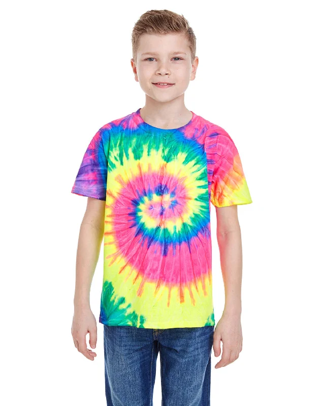 Blended Fabric T-ShirtsTie-Dye CD100Y Youth 5.4 oz. 100% Cotton T-Shirt