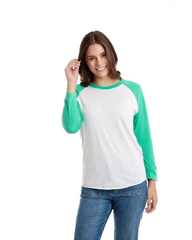 Luxury T-ShirtsNext Level 6051 Unisex Triblend 3/4-Sleeve Raglan