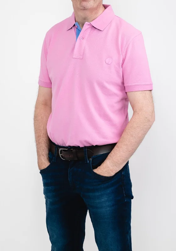 Color-block polo shirt6th Sense Danny Polo Shirt, Cyclamen