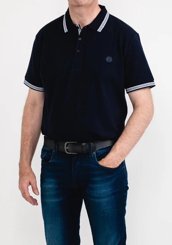 Oversized polo shirt6th Sense Patrick Polo Shirt, Sky Captain