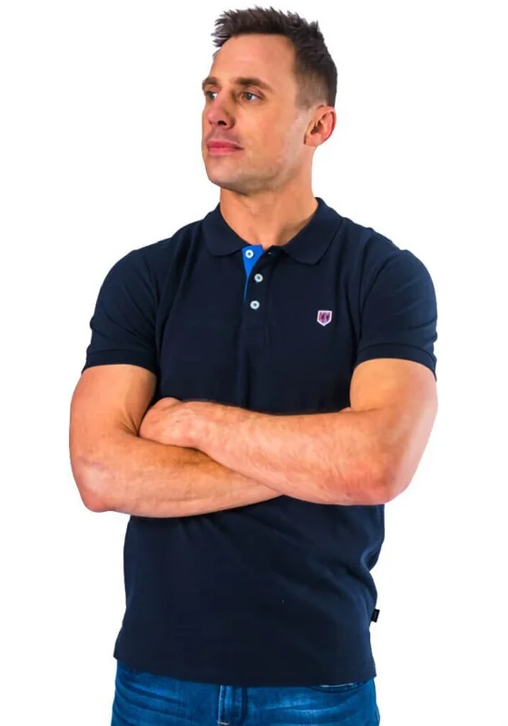 Waterproof polo shirtXV Kings Makis by Tommy Bowe Polo Shirt, Classic Navy