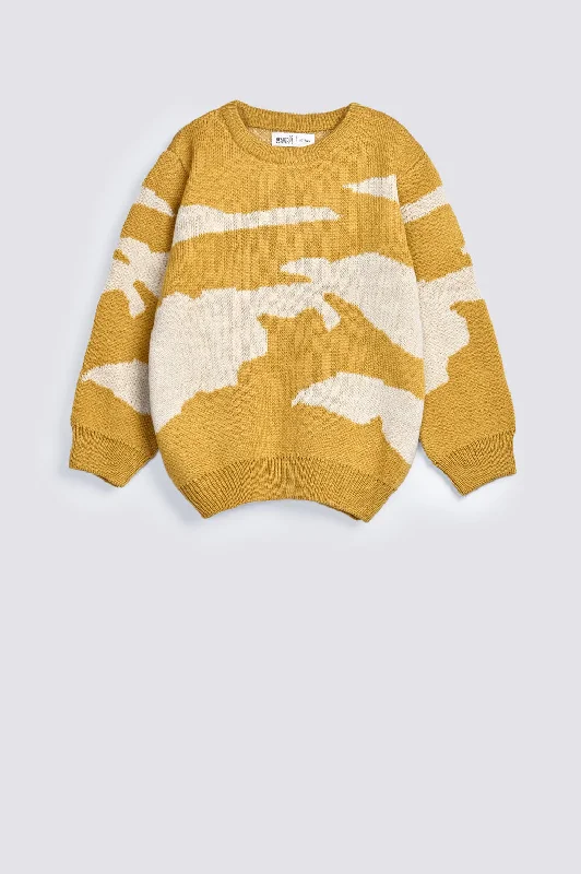 BOYS JACQUARD SWEATERCycling Knit Tops