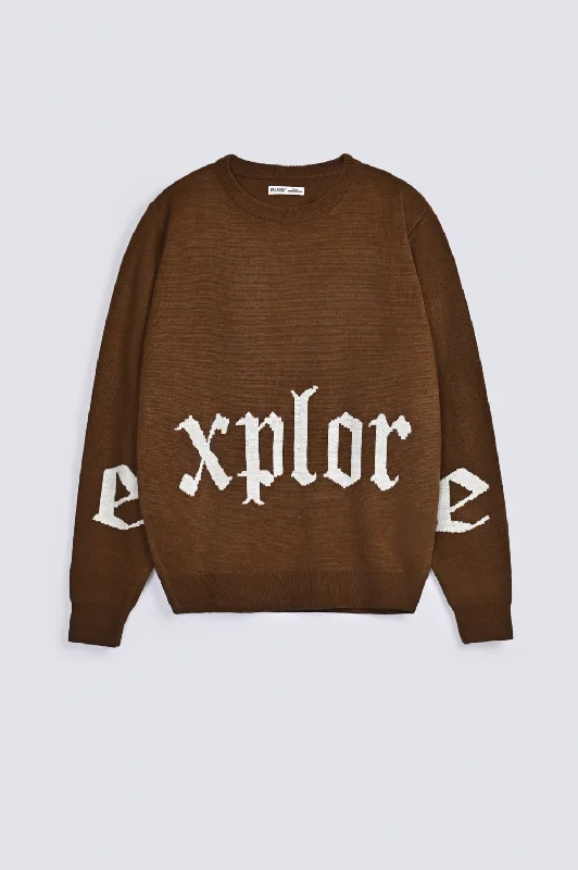 EXPLORE SWEATERLace Knit Tops