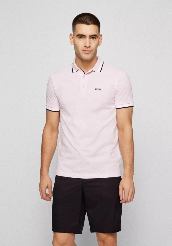 Branded polo shirtHugo Boss Paddy Polo Shirt, Pink