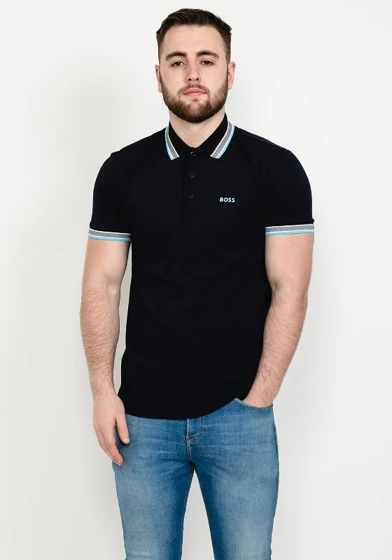 Pastel polo shirtHugo Boss Paddy Polo Shirt, Dark Blue