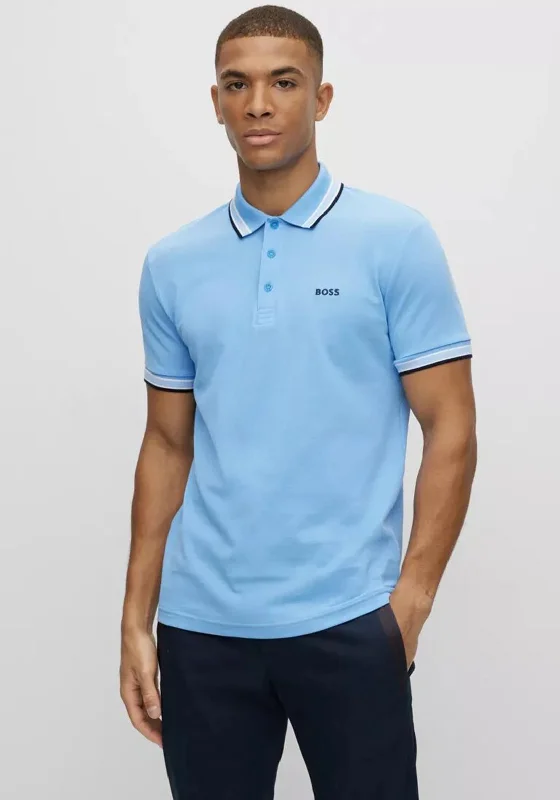 Mesh polo shirtHugo Boss Paddy Polo Shirt, Blue