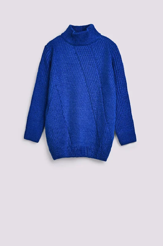 BOYS MOCK NECK SWEATERMetallic Knit Tops