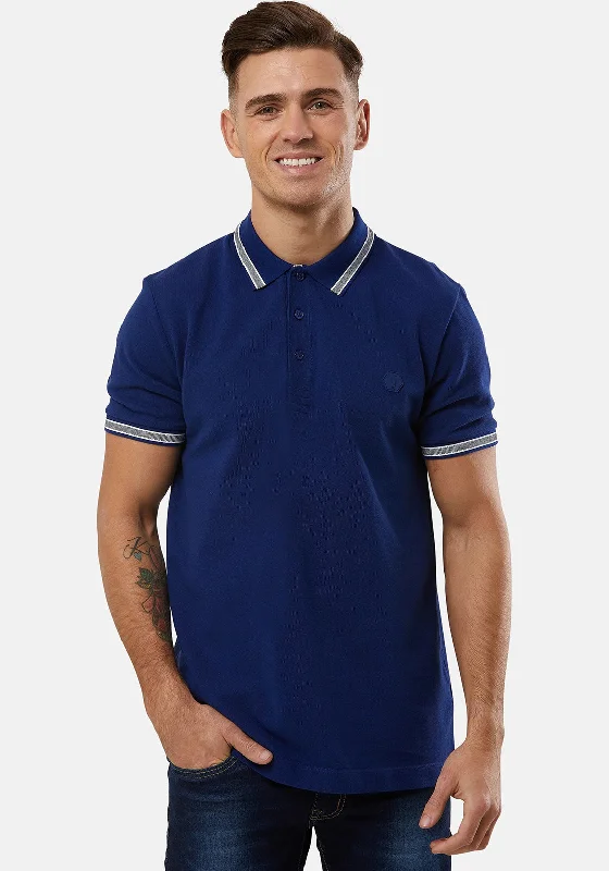 Longline polo shirt6th Sense Patrick Polo Shirt, Blue Depths