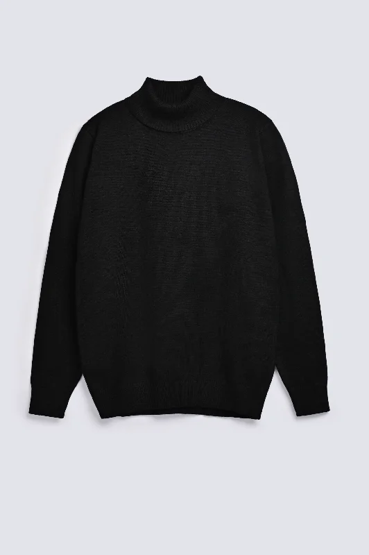 HIGH NECK SWEATERVelvet Knit Tops