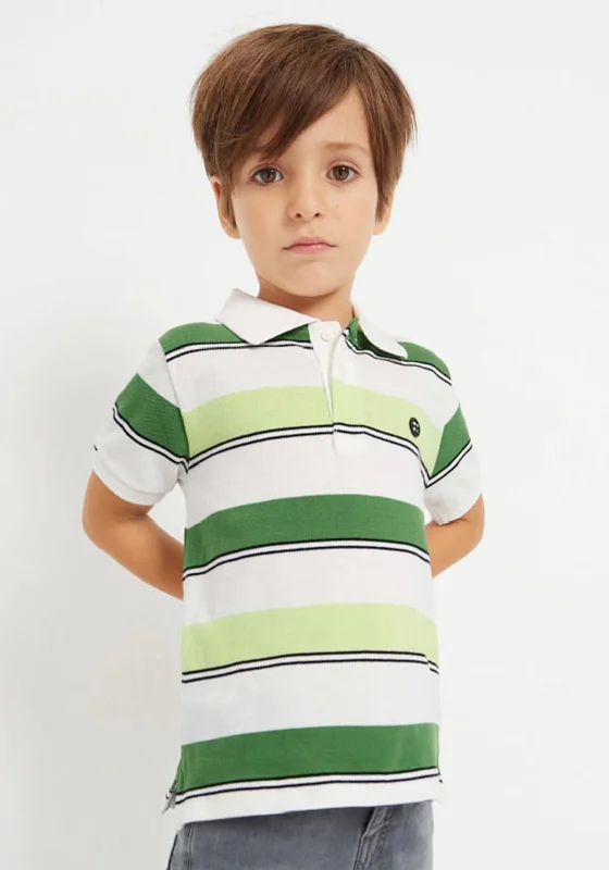 Casual polo shirtMayoral Boys Striped Polo Shirt, Croma