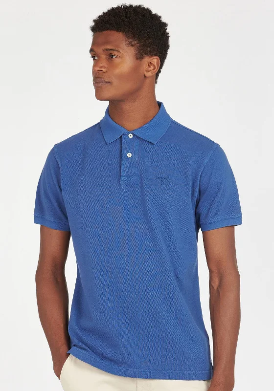 Classic polo shirtBarbour Washed Sports Polo Shirt, Marine Blue