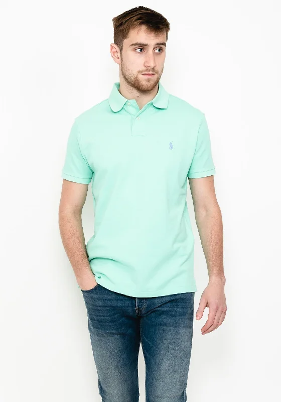 Geometric polo shirtRalph Lauren Classic Polo Shirt, Mint Green