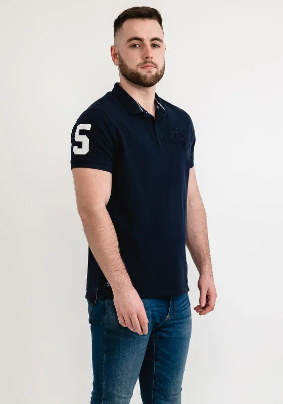 Bold polo shirtSuperdry Vintage Polo Shirt, Nautical Navy