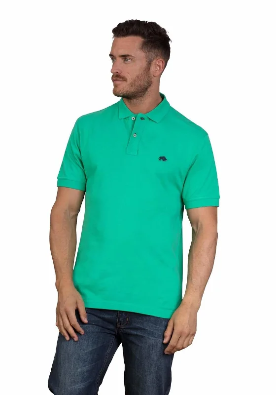 Convertible polo shirtRaging Bull Big & Tall Organic Signature Polo Shirt, Green