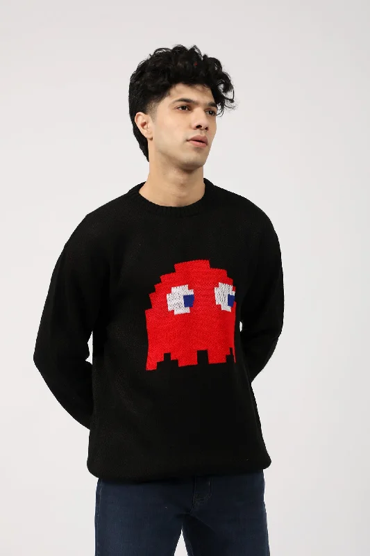 PAC MAN SWEATERBand Merch Knit Tops