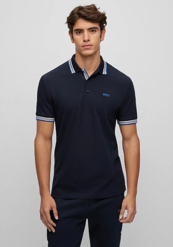 Vegan polo shirtHugo Boss Paddy Polo Shirt, Navy