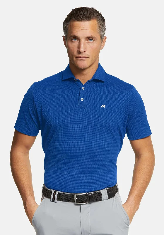 Regular-fit polo shirtMeyer Rory High Performance Pique Polo Shirt, Royal Blue